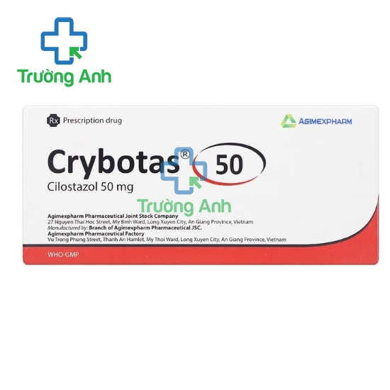 Crybotas 50 - Thuốc điều trị thiếu máu, tắc nghẽn mạch máu 