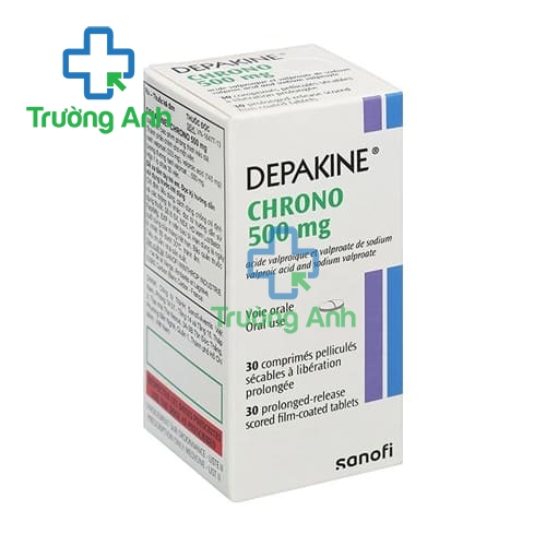 Depakine Chrono 500mg - Thuốc điều trị bệnh động kinh hiệu quả của Pháp