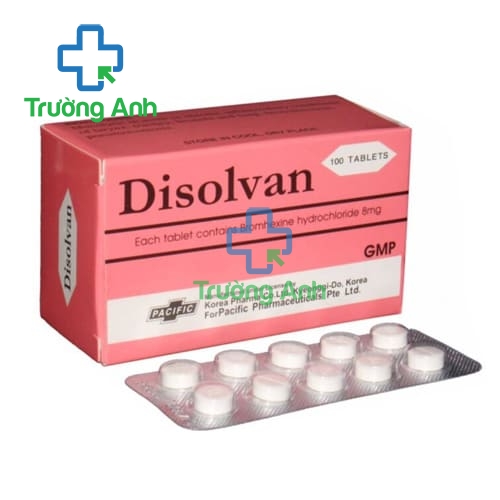 Disolvan 8mg - Thuốc điều trị các bệnh lý đường hô hấp hiệu quả