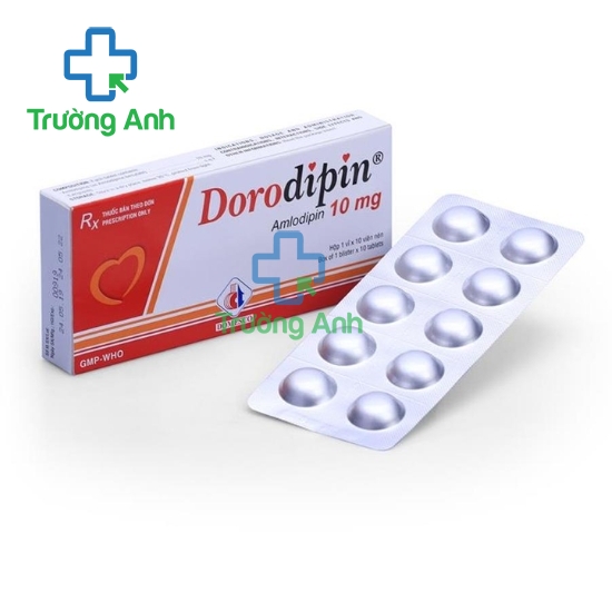 Dorodipin 10mg Domesco - Thuốc điều trị cao huyết áp hiệu quả