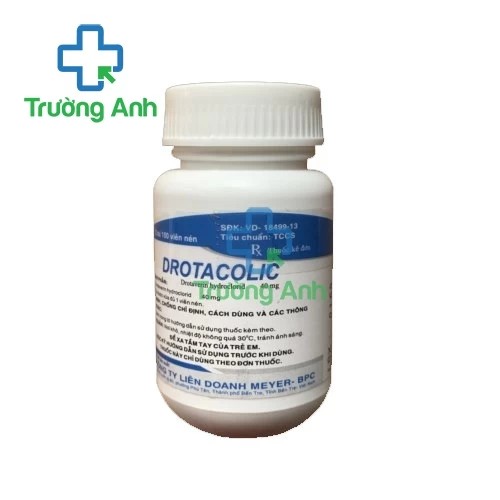Drotacolic 40mg (30 viên) - Thuốc chống co thắt cơ trơn hiệu quả