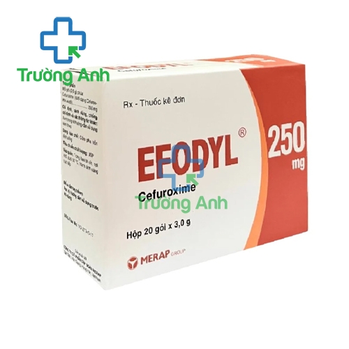 Efodyl 250mg (cốm) - Thuốc điều trị nhiễm khuẩn hiệu quả của Merap