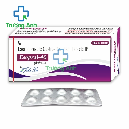 Esoprol-40 Johnlee Pharma - Thuốc điều trị loét dạ dày tá tràng hiệu quả