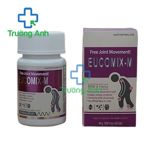 Eucomix-M - Hỗ trợ chống viêm xương khớp hiệu quả của Hàn Quốc