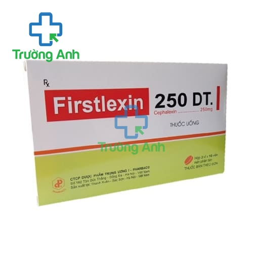 Firstlexin 250 DT Pharbaco - Thuốc điều trị nhiễm khuẩn hiệu quả
