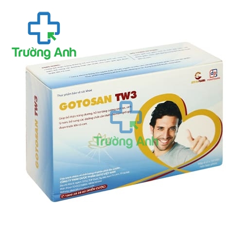 Gotosan Tw3 - Hỗ trợ bổ thận, tráng dương dành cho nam giới hiệu quả