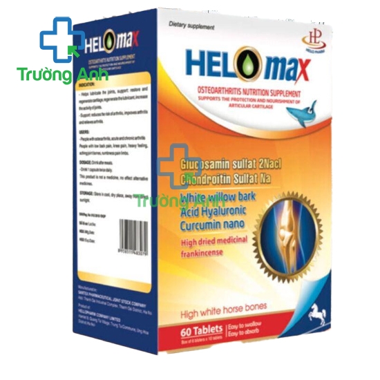 Helomax - Hỗ trợ bổ sung dưỡng chất cho khớp hiệu quả