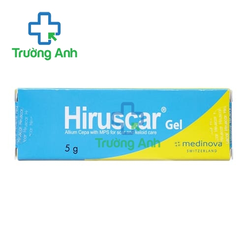 Hiruscar Gel 5g - Hỗ trợ điều trị sẹo hiệu quả của Medinova