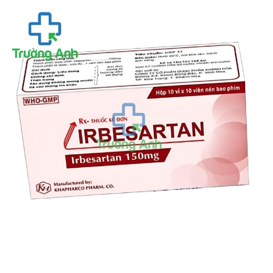 Irbesartan 150mg Khapharco - Thuốc điều trị tăng huyết áp hiệu quả