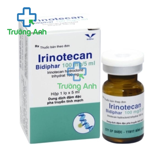 Irinotecan bidiphar 100mg/5ml - Thuốc điều trị ung thư hiệu quả của Bidiphar