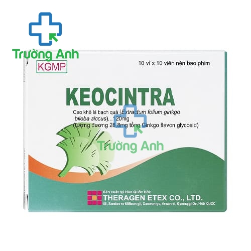 Keocintra - Giúp giảm chóng mặt ù tai hiệu quả của Hàn Quốc