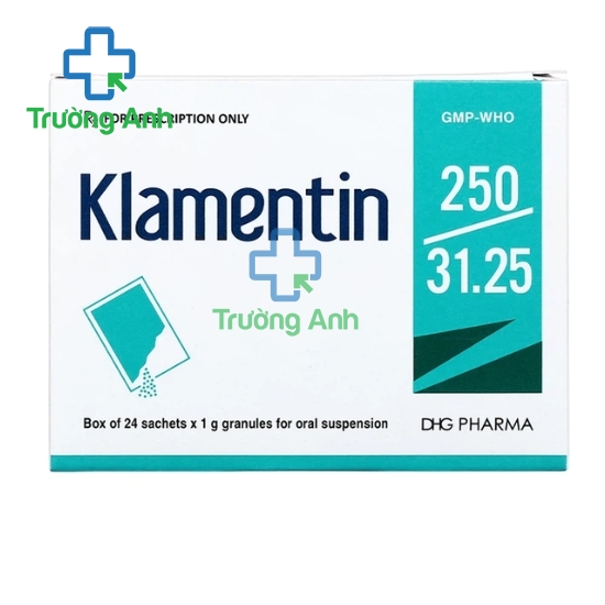 Klamentin 500/62.5 - Thuốc điều trị nhiễm khuẩn của DHG