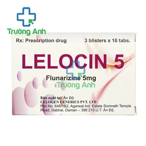 Lelocin 5 - Flunarizine 5mg