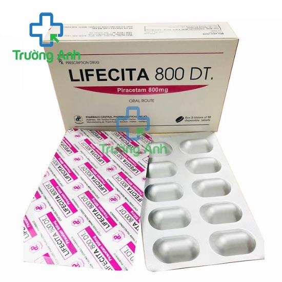 Lifecita 800 DT. - Thuốc điều trị thần kinh hiệu quả của Pharbaco 