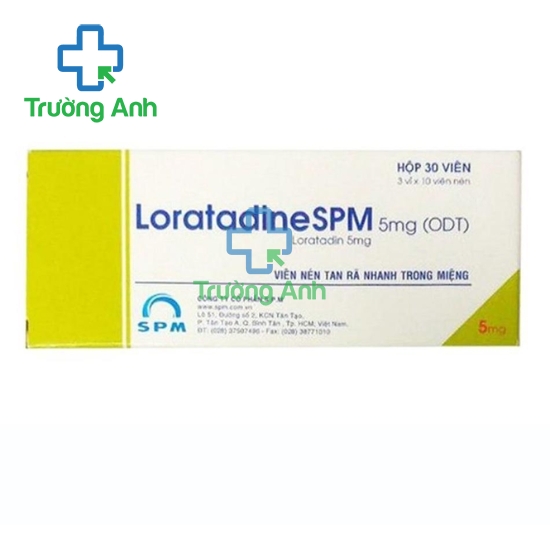 Loratadine SPM 5mg (ODT) - Thuốc điều trị dị ứng hiệu quả