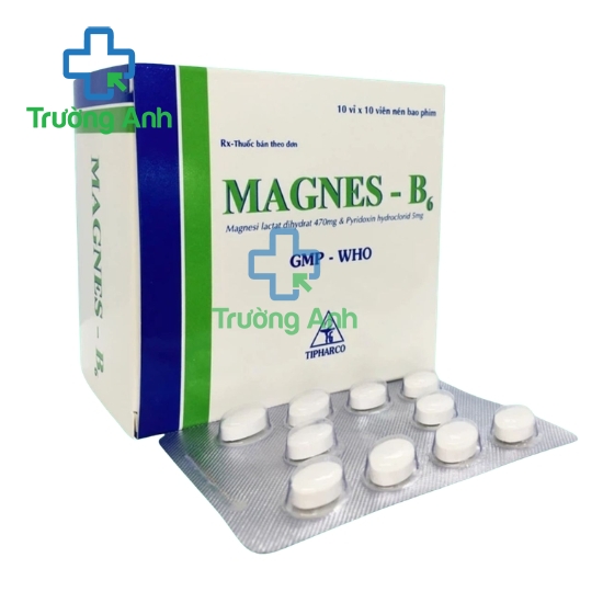 Magnes-B6 Tipharco - Hỗ trợ điều trị  thiếu Magnesi hiệu quả