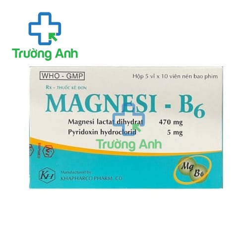 Magnesi-B6 Khapharco - Giúp bổ sung magie và vitamin B6 cho cơ thể