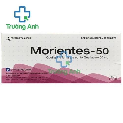 Morientes 50mg - Thuốc điều trị trầm cảm của Davipharm
