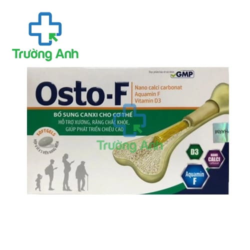 Osto-F - Bổ sung canxi, Vitamin D3 hiệu quả cho cơ thể