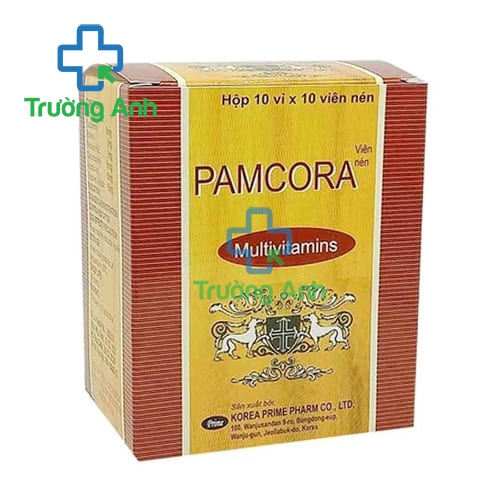 Pamcora - Thực phẩm bổ sung vitamin và khoáng chất hiệu quả