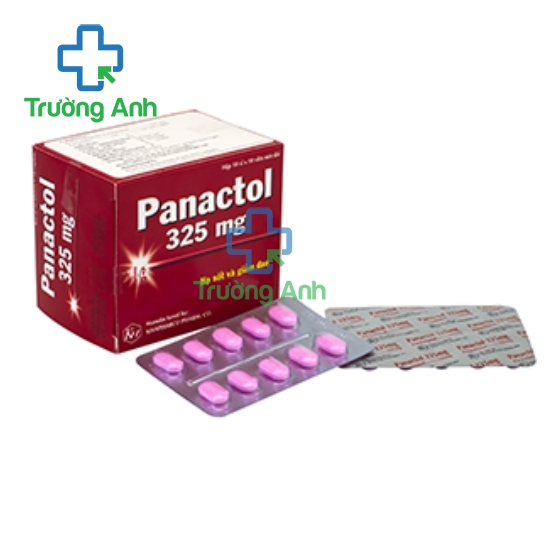 Panactol 325mg Khapharco - Điều trị triệu chứng đau và sốt hiệu quả