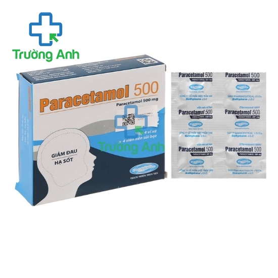Paracetamol 500 Savipharm - Thuốc giảm đau hạ sốt hiệu quả