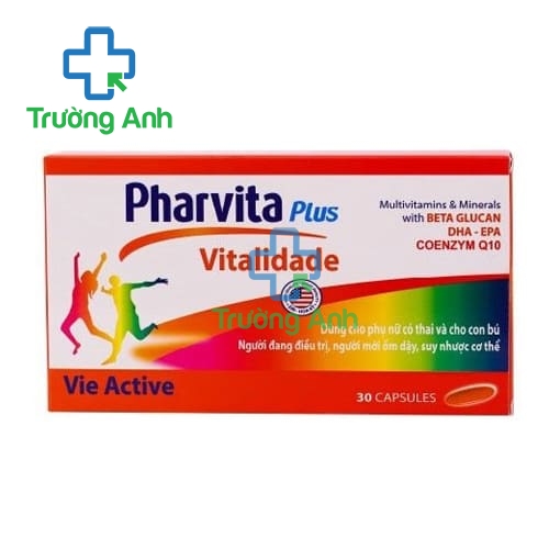Pharvita Plus - Viên uống bổ sung vitamin của USA Pharma