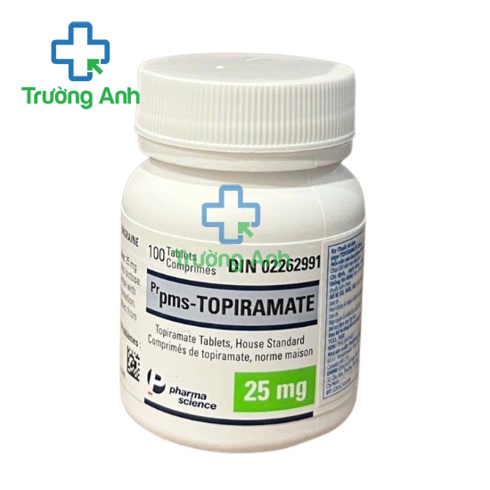 pms-Topiramate 25mg - Thuốc điều trị động kinh hiệu quả