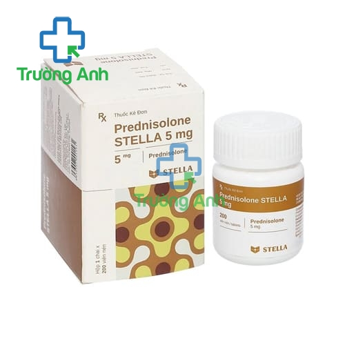 Prednisolone Stella 5mg - Thuốc chống viêm hiệu quả
