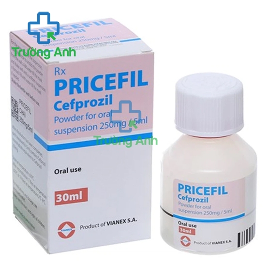 Pricefil siro 100ml - Thuốc kháng sinh hiệu quả của Hy Lạp