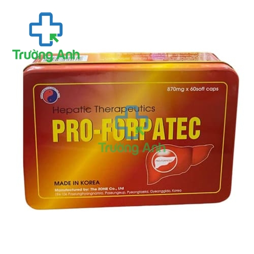 Pro-Forpatec - Giúp bảo vệ tế bào gan hiệu quả của Hàn Quốc