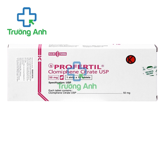 Profertil 50mg - Thuốc kích thích trứng phát triển hiệu quả của  Indonesia