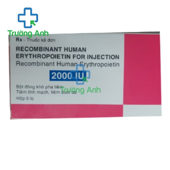 Recombinant Human Erythropoietin for Injection 2000IU - Điều trị thiếu máu