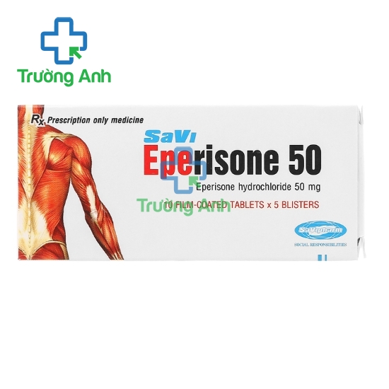 Savi Eperisone 50 - Thuốc điều trị bệnh xương khớp hiệu quả của SAVIPHAMR