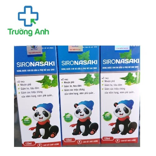Siro Nasaki - Hỗ trợ bổ phế, giảm ho và giảm đau rát họng hiệu quả