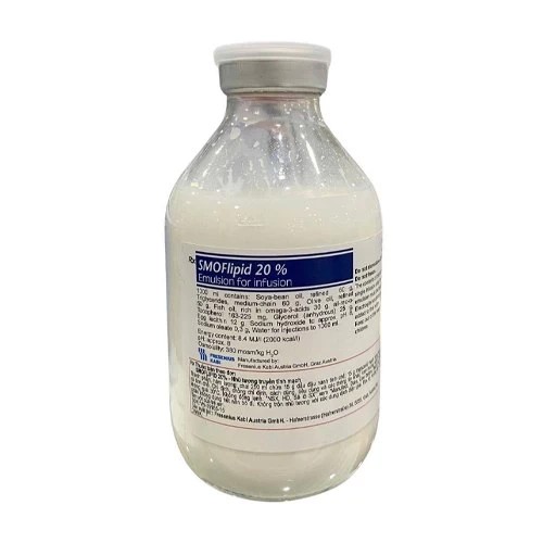 Nhũ tương truyền tĩnh mạch Smoflipid 20% inf 250ml Fresenius Kabi