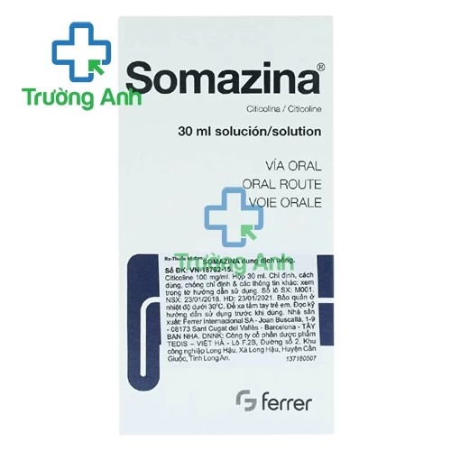 Somazina 30ml - Thuốc trị đột quỵ hiệu quả
