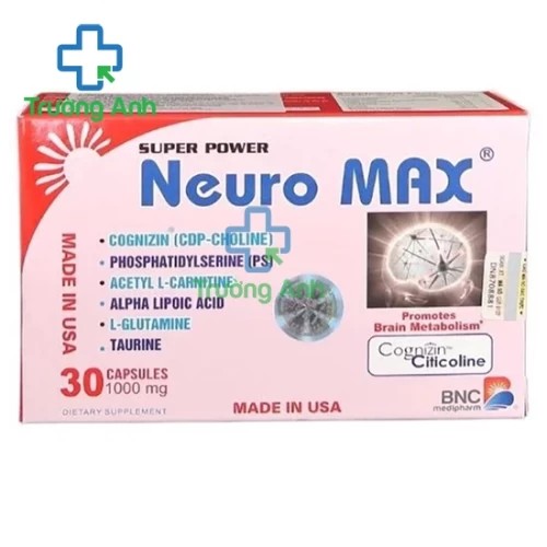 Super Power Neuro Max (lọ) - Giúp tăng cường sức khỏe não hiệu quả