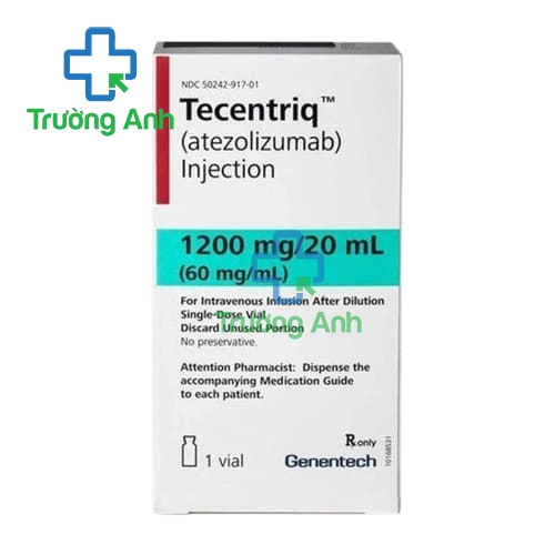 Tecentriq 1200mg/20ml Roche - Thuốc điều trị ung thư phổi và biểu mô tiết niệu hiệu quả của Thụy Sĩ