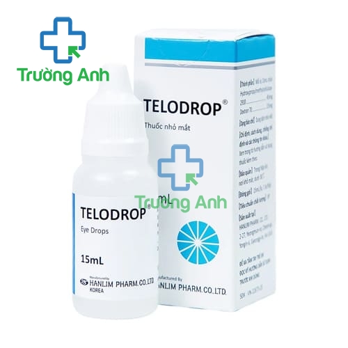 Telodrop - Thuốc nhỏ mắt trị khô mắt hiệu quả của Hàn Quốc