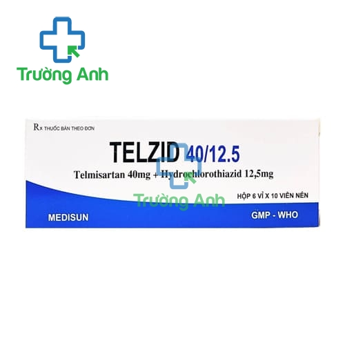 Telzid 40/12,5 - Thuốc điều trị tăng huyết áp của Medisun