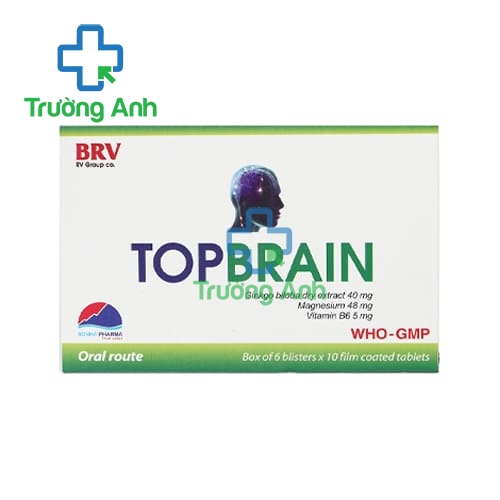 Topbrain - Giúp tăng cường tuần hoàn não hiệu quả