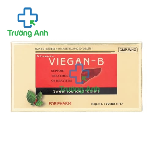 VIEGAN-B - Giúp hạ men gan, tăng cường chức năng gan hiệu quả