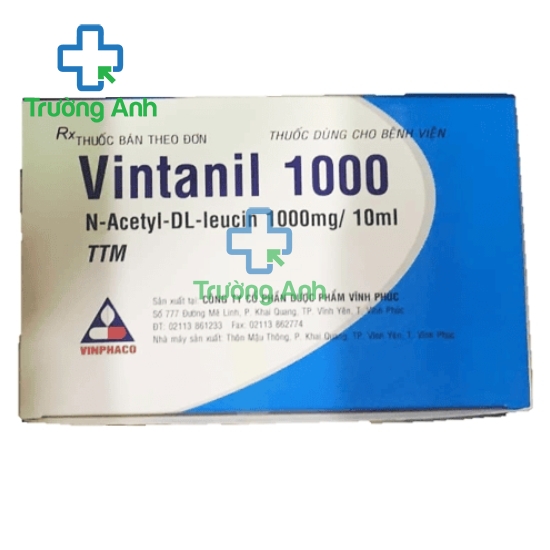 Vintanil 1000mg/10ml - Thuốc điều trị chóng mặt hiệu quả