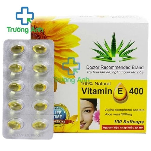 Vitamin E-400IU USA - Thực phẩm bổ sung vitamin E hiệu quả của Mỹ