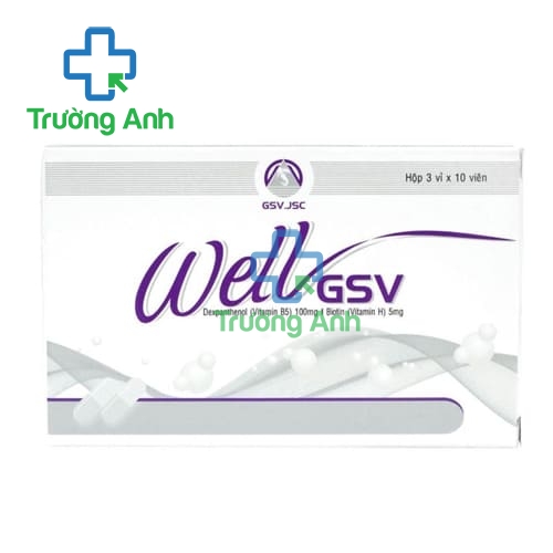 Well GSV - Giúp bổ sung dưỡng chất cho tóc hiệu quả